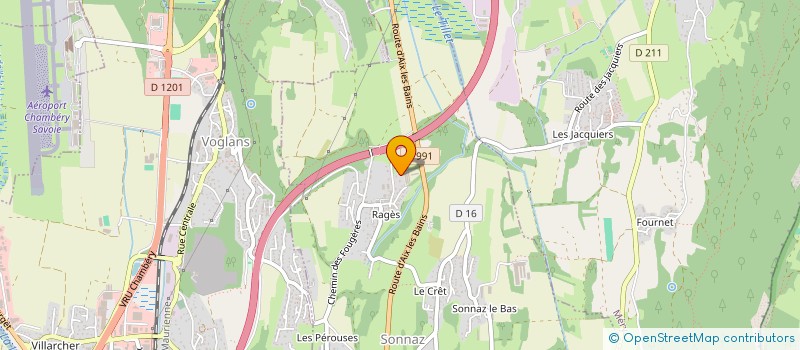 localisation de l'entreprise MONSIEUR EMMANUEL GENOULAZ  SONNAZ