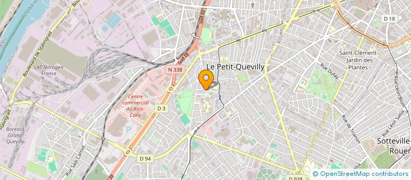 localisation de l'entreprise MONSIEUR EMMANUEL GENTIL ANDRIEU  LE PETIT-QUEVILLY