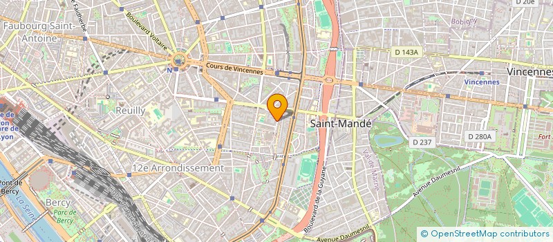 localisation de l'entreprise MONSIEUR EMMANUEL GERARD  PARIS