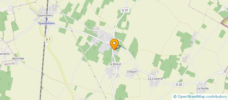 localisation de l'entreprise MONSIEUR EMMANUEL GERMANAUD  SAVIGNE