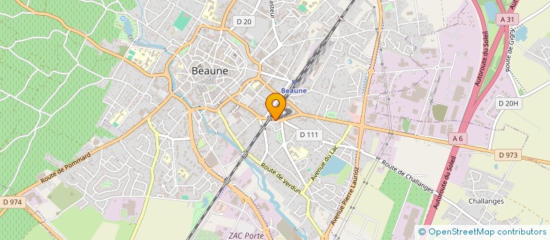 localisation de l'entreprise MONSIEUR EMMANUEL GIBOULOT à BEAUNE