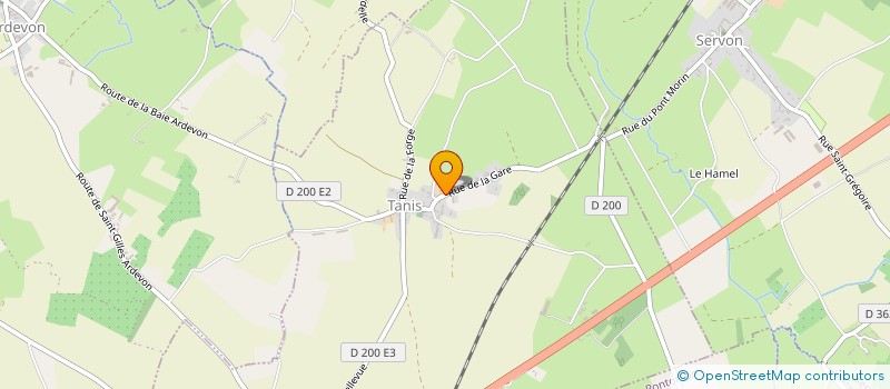 localisation de l'entreprise MONSIEUR EMMANUEL GILLES  TANIS