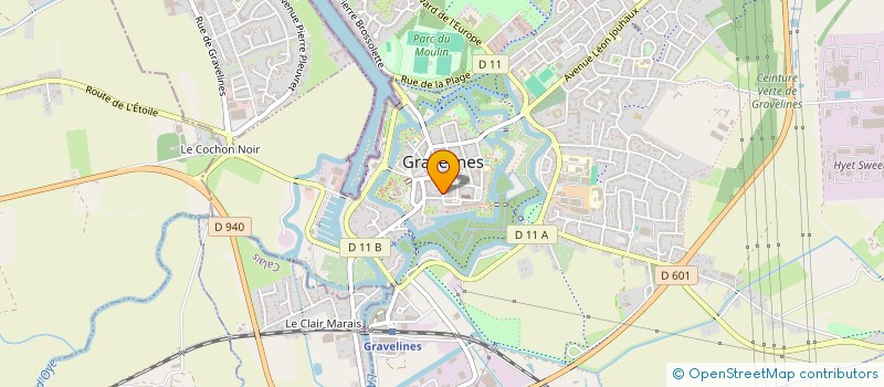 localisation de l'entreprise MONSIEUR EMMANUEL GILLIOT à GRAVELINES
