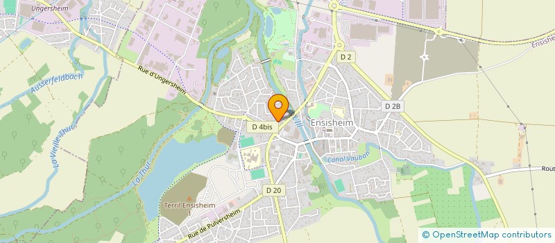 localisation de l'entreprise MONSIEUR EMMANUEL GIRARDIN  UNGERSHEIM