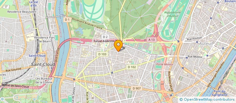 localisation de l'entreprise MONSIEUR EMMANUEL GIRAUD à BOULOGNE-BILLANCOURT
