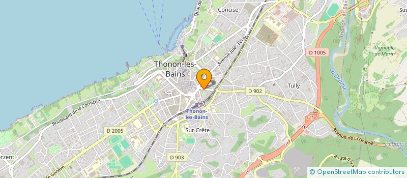 localisation de l'entreprise MONSIEUR EMMANUEL GIRIAT à THONON-LES-BAINS