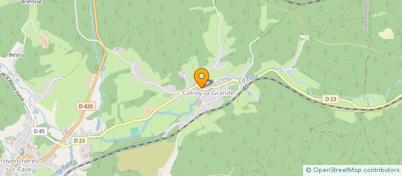 localisation de l'entreprise MONSIEUR EMMANUEL GIROLD  RAON-L'ETAPE