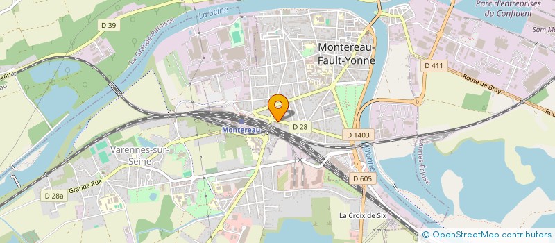 localisation de l'entreprise MONSIEUR EMMANUEL GIWA  MONTEREAU-FAULT-YONNE