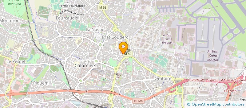 localisation de l'entreprise MONSIEUR EMMANUEL GODART à COLOMIERS