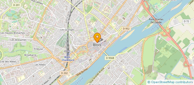 localisation de l'entreprise MONSIEUR EMMANUEL GODAT  BLOIS