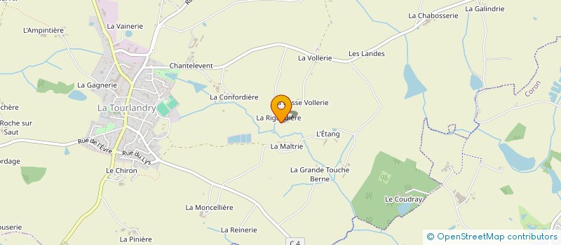 localisation de l'entreprise MONSIEUR EMMANUEL GODIN  CHEMILLE-EN-ANJOU