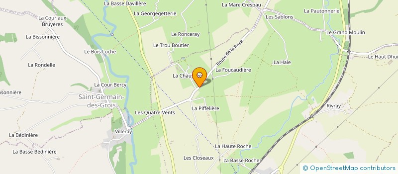 localisation de l'entreprise MONSIEUR EMMANUEL GODINOT à BRETONCELLES