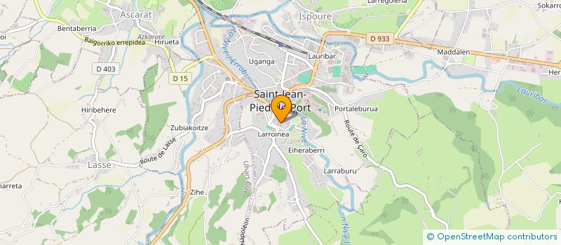 localisation de l'entreprise MONSIEUR EMMANUEL GOENAGA à SAINT-JEAN-PIED-DE-PORT