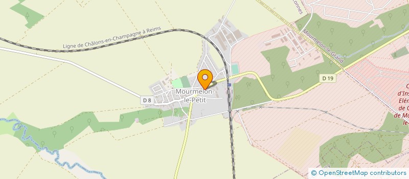 localisation de l'entreprise MONSIEUR EMMANUEL GOMEZ  MOURMELON-LE-PETIT