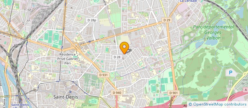 localisation de l'entreprise MONSIEUR EMMANUEL GOMIS  SAINT-DENIS