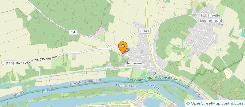 localisation de l'entreprise MONSIEUR EMMANUEL GOMIS  FOLLAINVILLE-DENNEMONT