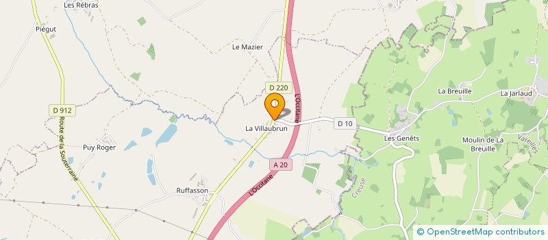 localisation de l'entreprise MONSIEUR EMMANUEL GORGEON à ARNAC-LA-POSTE