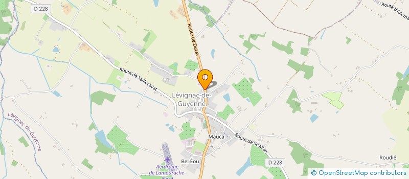 localisation de l'entreprise MONSIEUR EMMANUEL GORGET  LEVIGNAC-DE-GUYENNE
