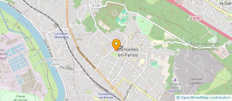localisation de l'entreprise MONSIEUR EMMANUEL GOSSELIN à CORMEILLES-EN-PARISIS