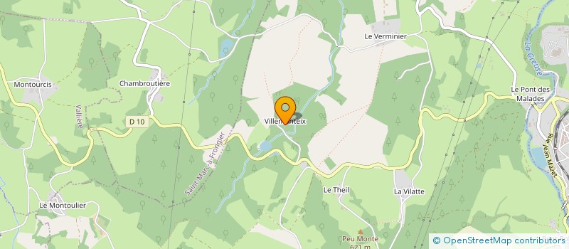 localisation de l'entreprise MONSIEUR EMMANUEL GOUBELY à SAINT-QUENTIN-LA-CHABANNE
