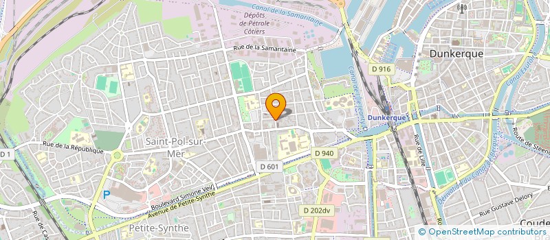 localisation de l'entreprise MONSIEUR EMMANUEL GOUDRY à DUNKERQUE