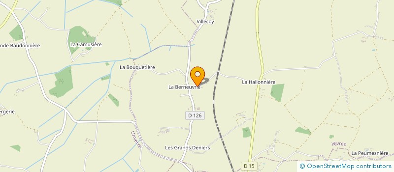 localisation de l'entreprise MONSIEUR EMMANUEL GOUPIL à YEVRES