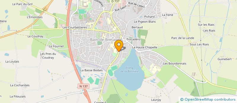 localisation de l'entreprise MONSIEUR EMMANUEL GOURDON à BAIN-DE-BRETAGNE