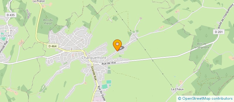 localisation de l'entreprise MONSIEUR EMMANUEL GOUVIER  CHARQUEMONT