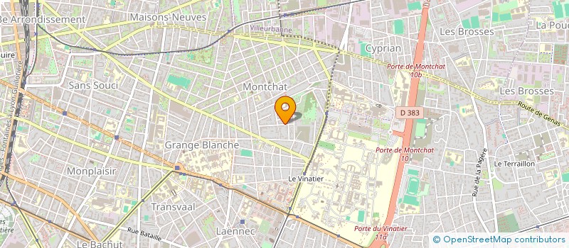 localisation de l'entreprise MONSIEUR EMMANUEL GOY à LYON