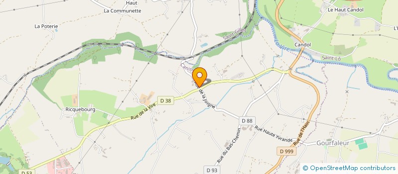 localisation de l'entreprise MONSIEUR EMMANUEL GRANGER  CANISY