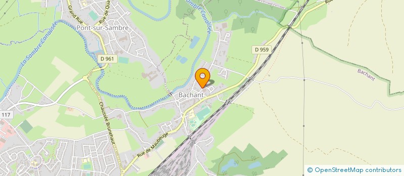 localisation de l'entreprise MONSIEUR EMMANUEL GRASSART  BACHANT