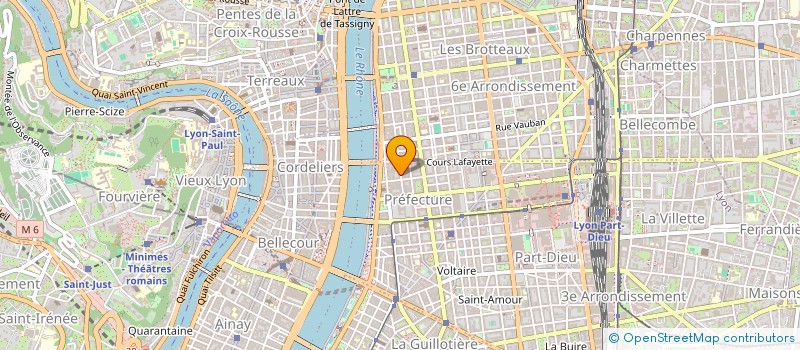 localisation de l'entreprise MONSIEUR EMMANUEL GRELAUD  LYON