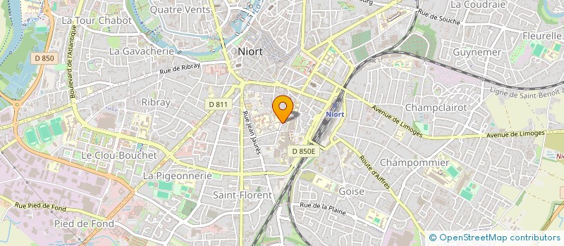 localisation de l'entreprise MONSIEUR EMMANUEL GRELLIER à NIORT