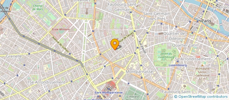 localisation de l'entreprise MONSIEUR EMMANUEL GRENIER CHORIOL  PARIS