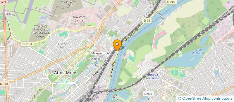 localisation de l'entreprise MONSIEUR EMMANUEL GREVIN  LE BARCARES