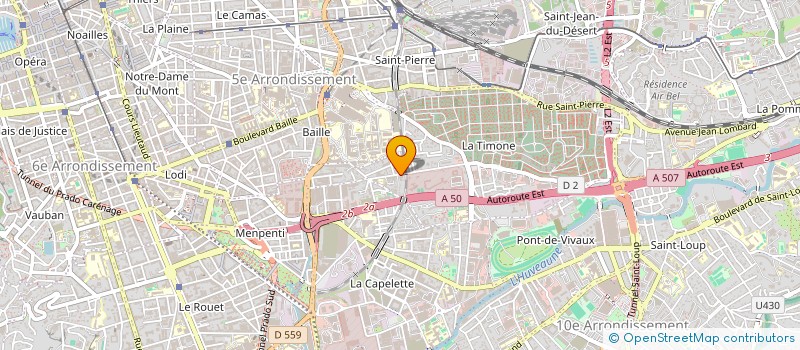 localisation de l'entreprise MONSIEUR EMMANUEL GRIGORE à MARSEILLE