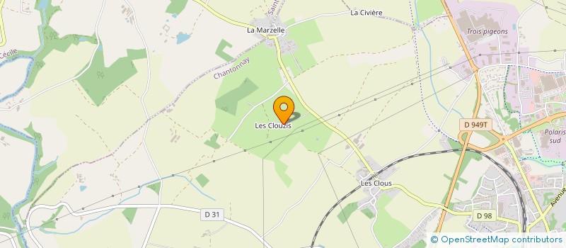 localisation de l'entreprise MONSIEUR EMMANUEL GROLLEAU à CHANTONNAY