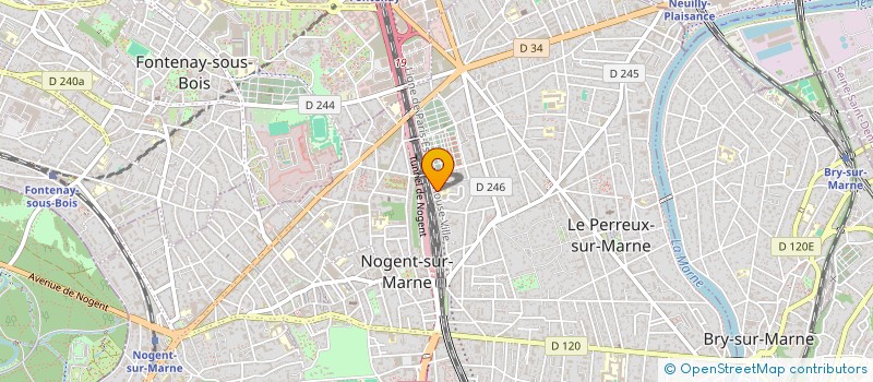 localisation de l'entreprise MONSIEUR EMMANUEL GROMDEIN à LE PERREUX-SUR-MARNE