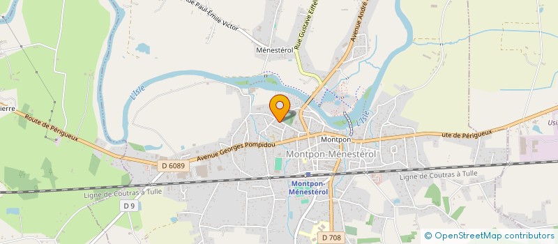 localisation de l'entreprise MONSIEUR EMMANUEL GROS  MONTPON-MENESTEROL