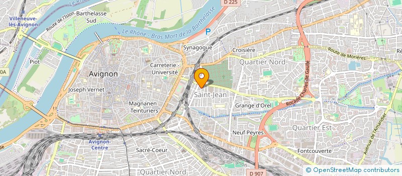 localisation de l'entreprise MONSIEUR EMMANUEL GROS  AVIGNON