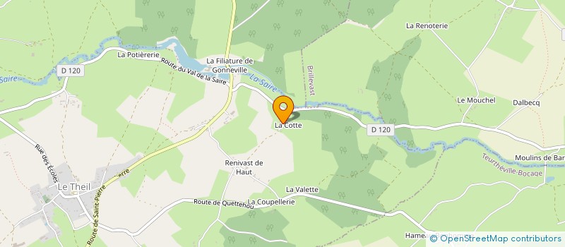 localisation de l'entreprise MONSIEUR EMMANUEL GROSSIN à GONNEVILLE-LE THEIL
