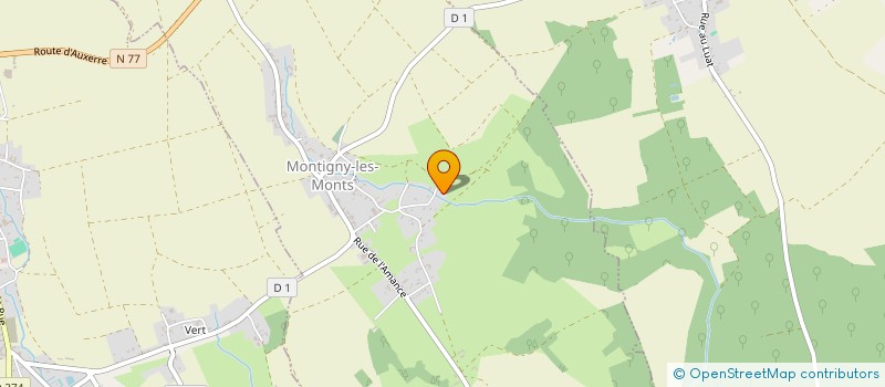 localisation de l'entreprise MONSIEUR EMMANUEL GUCHET  MONTIGNY-LES-MONTS