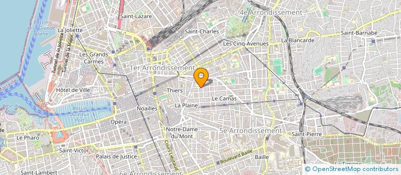 localisation de l'entreprise MONSIEUR EMMANUEL GUDE  MARSEILLE