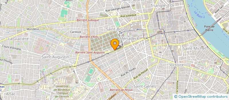 localisation de l'entreprise MONSIEUR EMMANUEL GUERIN  BORDEAUX