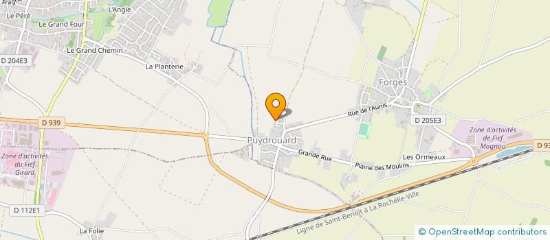 localisation de l'entreprise MONSIEUR EMMANUEL GUERIN  FORGES