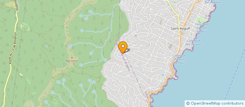 localisation de l'entreprise MONSIEUR EMMANUEL GUERIN  ROQUEBRUNE-SUR-ARGENS