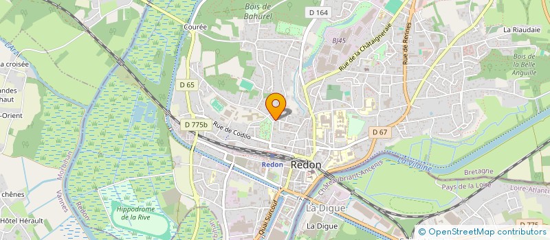 localisation de l'entreprise MONSIEUR EMMANUEL GUERIN  REDON