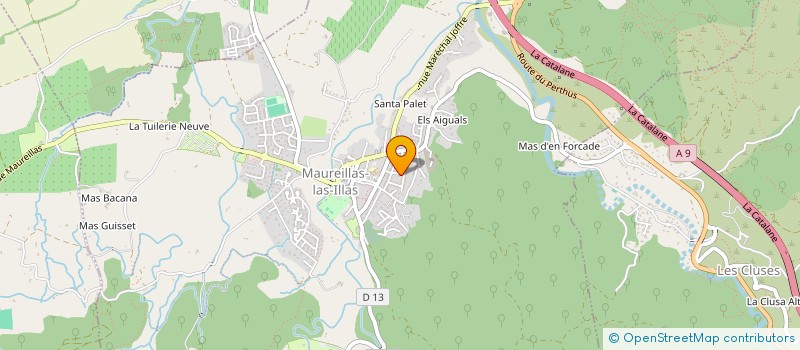 localisation de l'entreprise MONSIEUR EMMANUEL GUERRERO  LAROQUE-DES-ALBERES