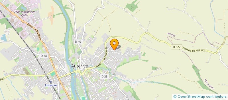 localisation de l'entreprise MONSIEUR EMMANUEL GUIARD  AUTERIVE