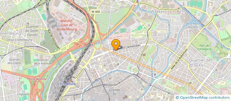 localisation de l'entreprise MONSIEUR EMMANUEL GUICHAOUA à STRASBOURG